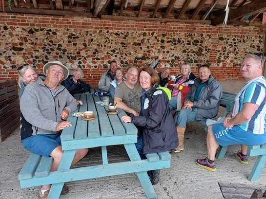 4 Crews at the Portugese Cafe